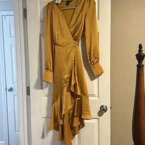 Forever 21 Gold Dress